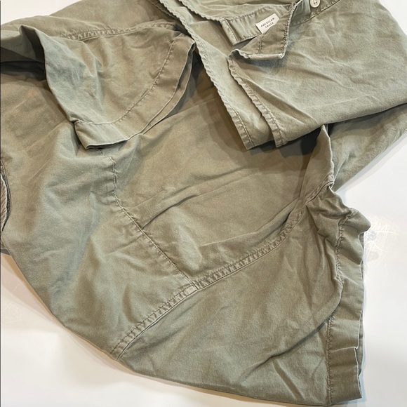 American Eagle Outfitters Green Casual Button Down Shirt - Picture 5 of 5